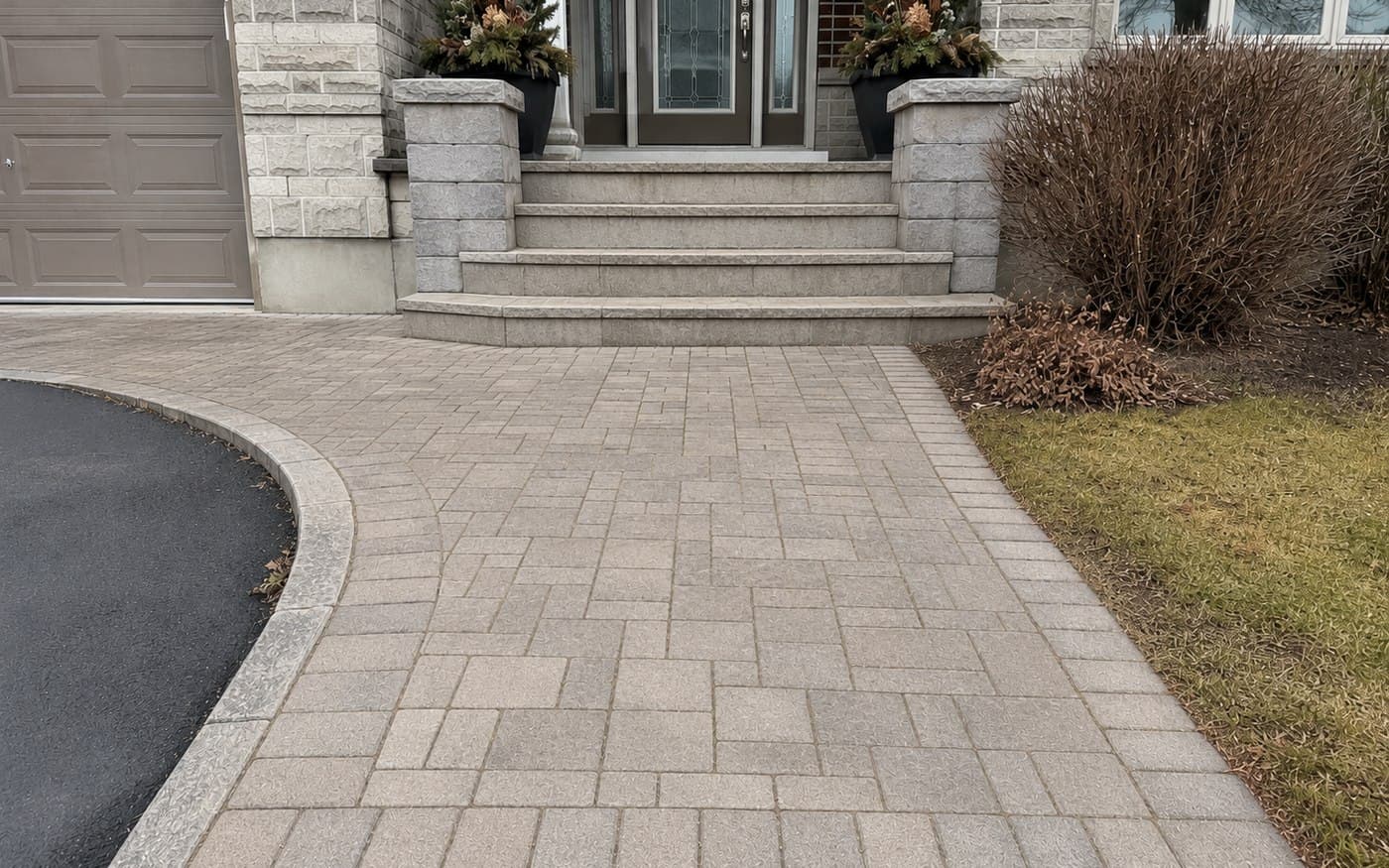 Front Walkway & Steps — after