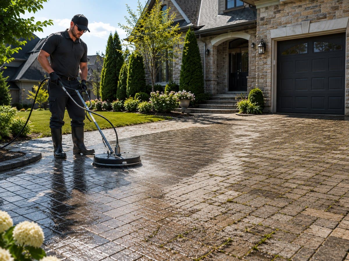 Day 1 — deep clean and surface preparation